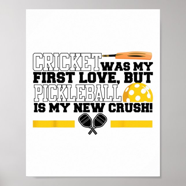 Cricket Was My First Love  Poster (Framsidan)