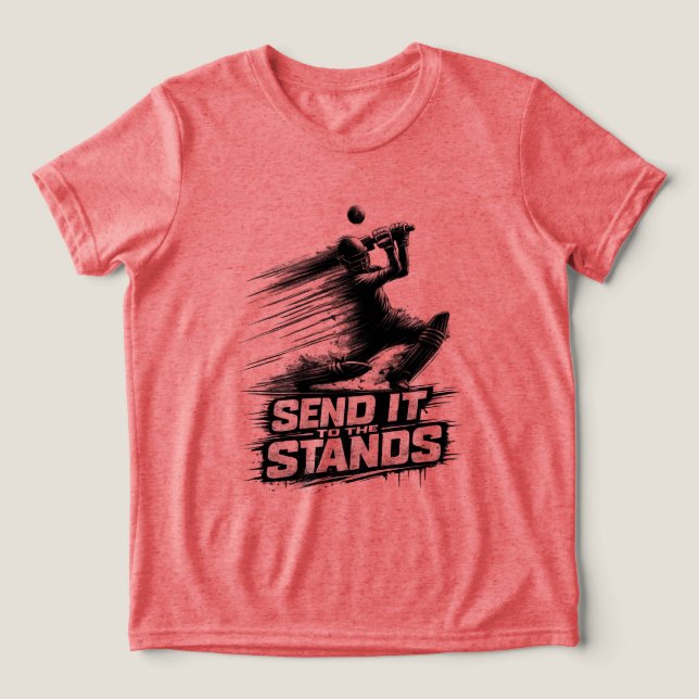 Cricket World Cup Power  T-Shirt (Design Framsida)