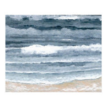 CricketDiane Ocean Poster - Moment i tid