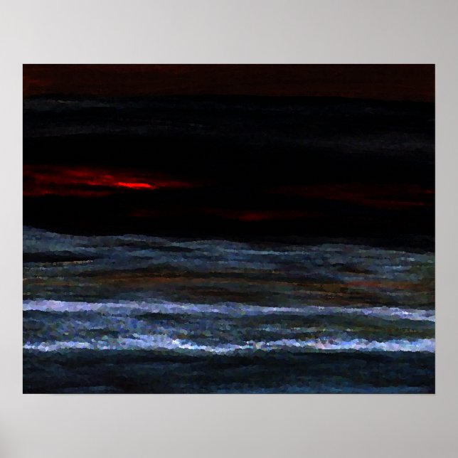 CricketDiane Ocean Poster - Reverie Natt 2 (Framsidan)