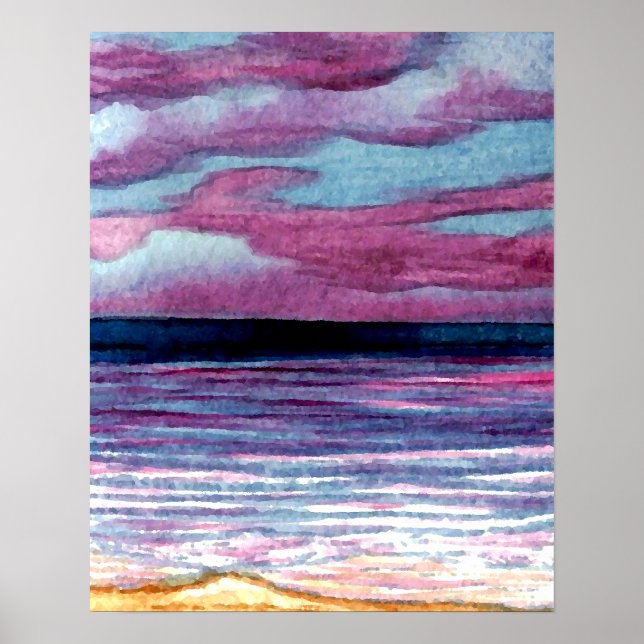 CricketDiane Ocean Poster - Seaside (Framsidan)