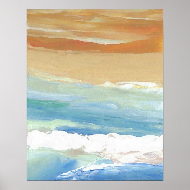 CricketDiane Ocean Poster - Surfing Vinkarare Röre (Framsidan)