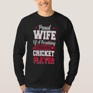 Cricketer Coach Cricket Player Makfe T Shirt