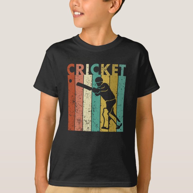 Cricketer-gåva från Cricketer Bowlareare Fladdermu T Shirt (Framsida)