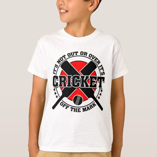 Cricketern är av märket Cricket T Shirt (Framsida)