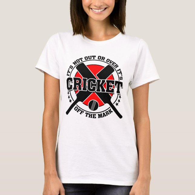 Cricketern är av märket Cricket Tee Shirt (Framsida)