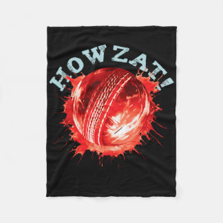 Cricketfans S Howzat! Cricket Ll S Distresserande Fleecefilt