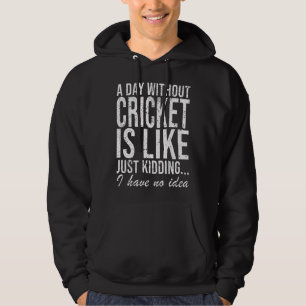 cricketkricketer Funny Sutning Gift Hoodie