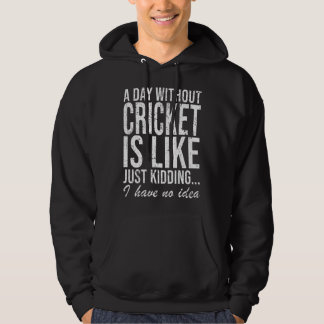 cricketkricketer Funny Sutning Gift Hoodie