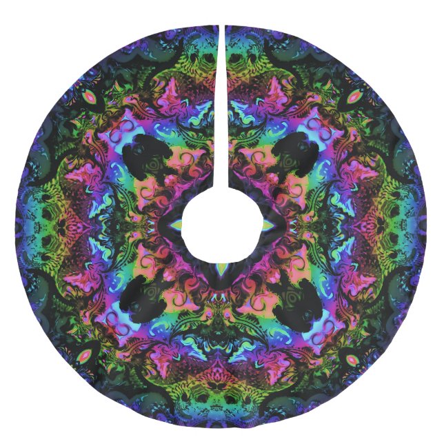 Crickets Pride  Julgransmatta Borstad Polyester (Framsidan)