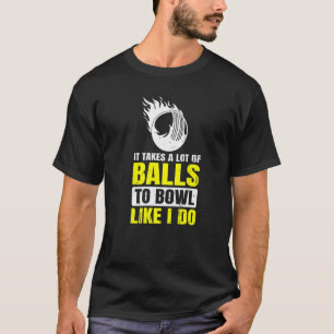 Cricketspel för en kricketspelare t shirt