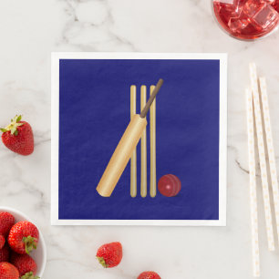 Cricketspel Pappersservett