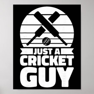 Cricketspelare Cricket Tsman - Domare Bara En Cric Poster