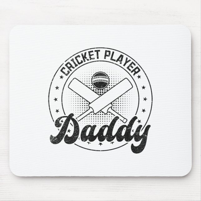 Cricketspelare Pappa  Musmatta (Framsidan)