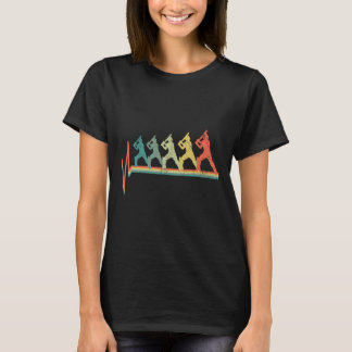 Cricketspelare Present Cricketspelare Hjärtats sla T Shirt