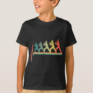 Cricketspelare Present Cricketspelare Hjärtats sla T Shirt