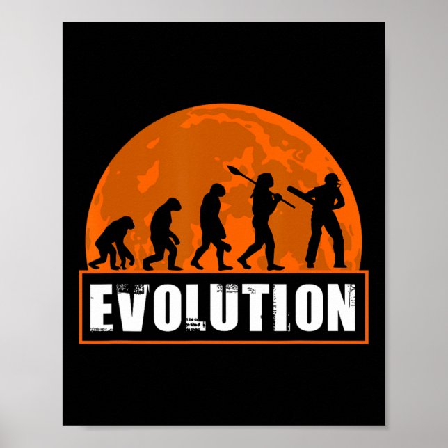 Cricketspelare Rollig Cricket Mänsklig Evolution  Poster (Framsidan)