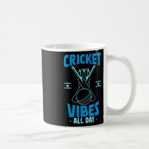 Cricketspelare Sport Kaffemugg