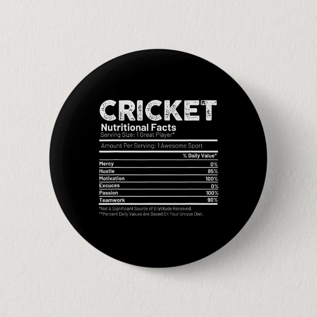 Cricketspelarepresent För Män  Knapp (Framsida)