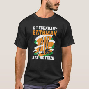 Cricketsportsoffert för en indisk cricket P T Shirt