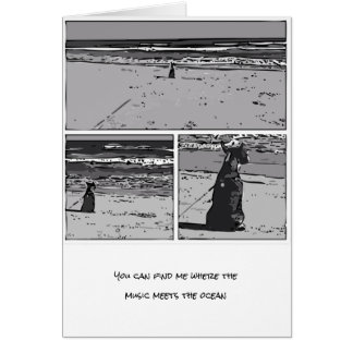 Crickett det Boston kortet Hälsningskort