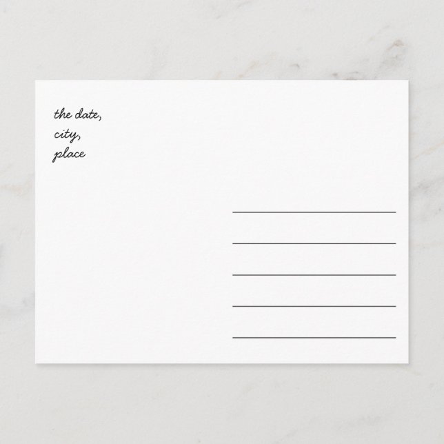 cricketvykort vykort (Baksida)