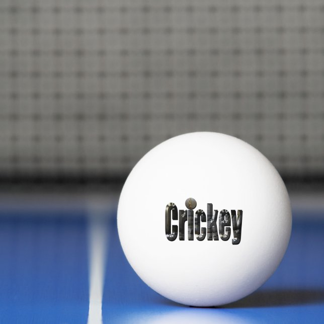 Crickey: Aussie Slang Ord tillverkad med krokodile Pingisboll (Netto)