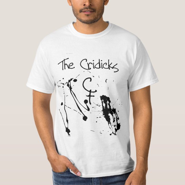 Cridicks skjorta 3 tee shirt (Framsida)