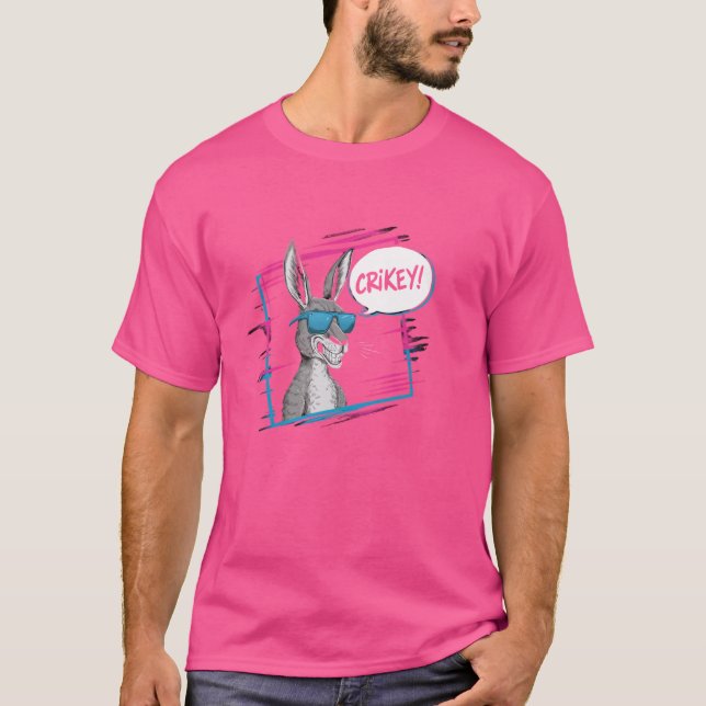 Crikey Australian Slang Product Funny Aussie Slang T Shirt (Framsida)