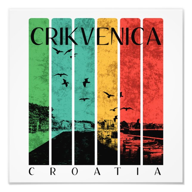 Crikvenica  fototryck (Framsidan)
