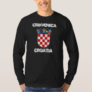 Crikvenica, Kroatien, jackat av arm Tee