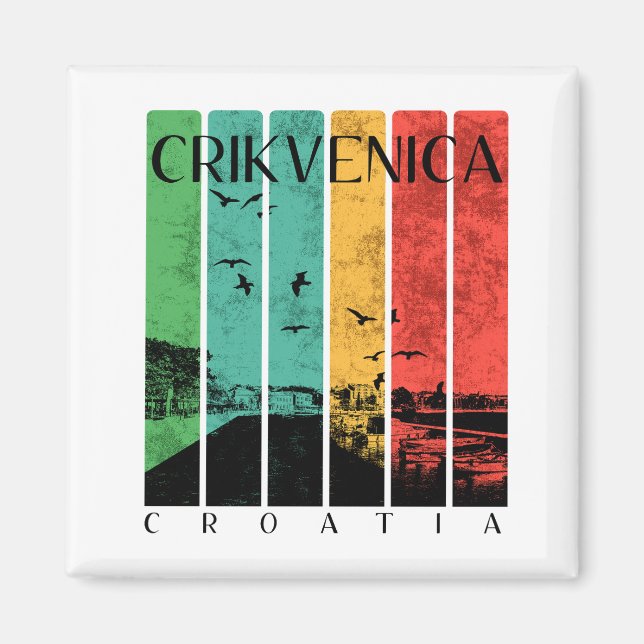 Crikvenica  magnet (Framsidan)