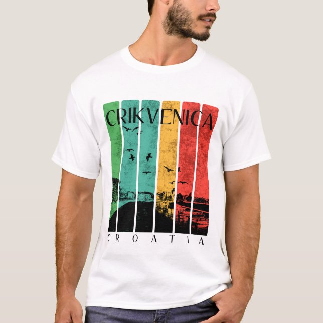 Crikvenica  t shirt (Framsida)