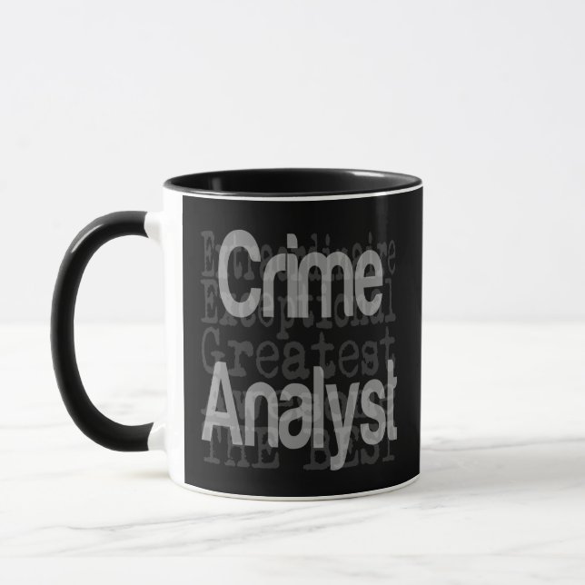 Crime Analyst Extraordinaire Mugg (Vänster)