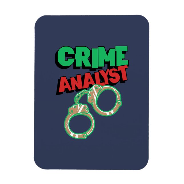 Crime Analyst Magnet (Vertikal)