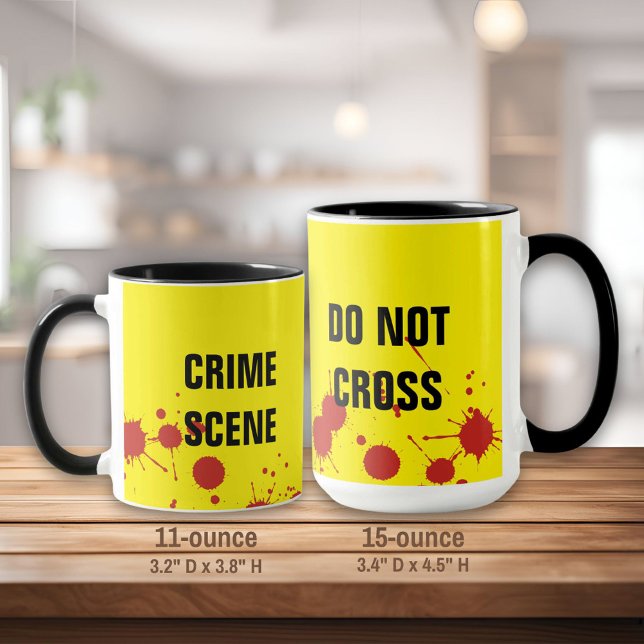 Crime Scene Mugg (Skapare uppladdad)