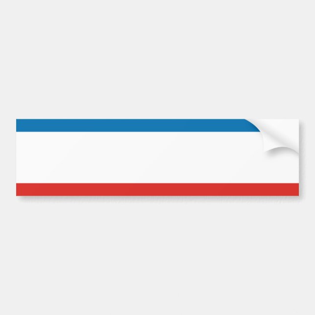 Crimea Flagga Bildekal (Framsidan)