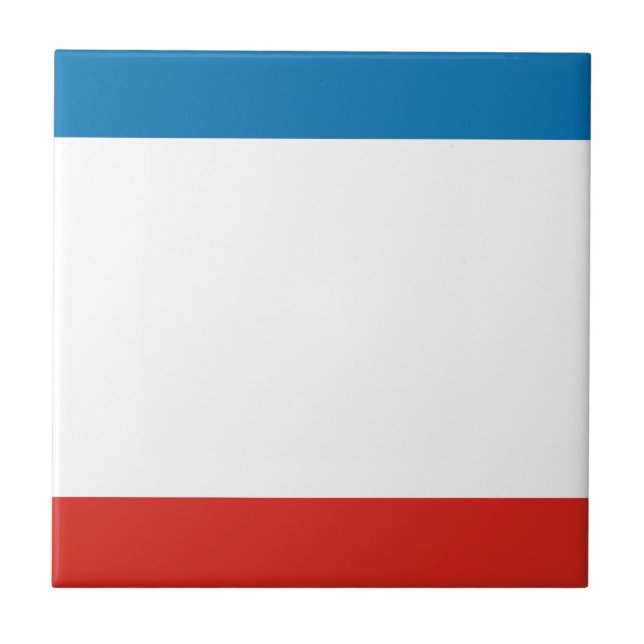 Crimea Flagga Kakelplatta (Framsidan)