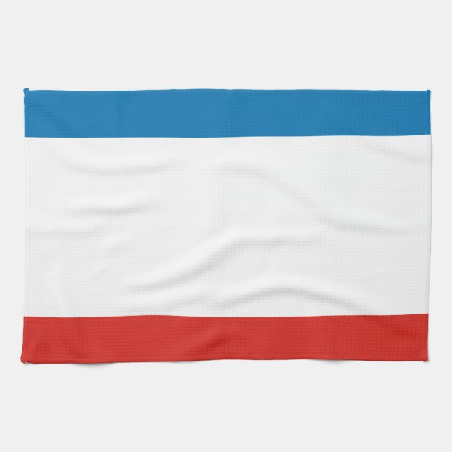 Crimea Flagga Kökshandduk (Horisontell)