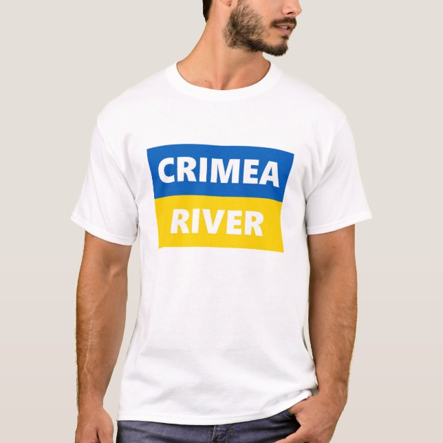 Crimea flod t-shirt (Framsida)