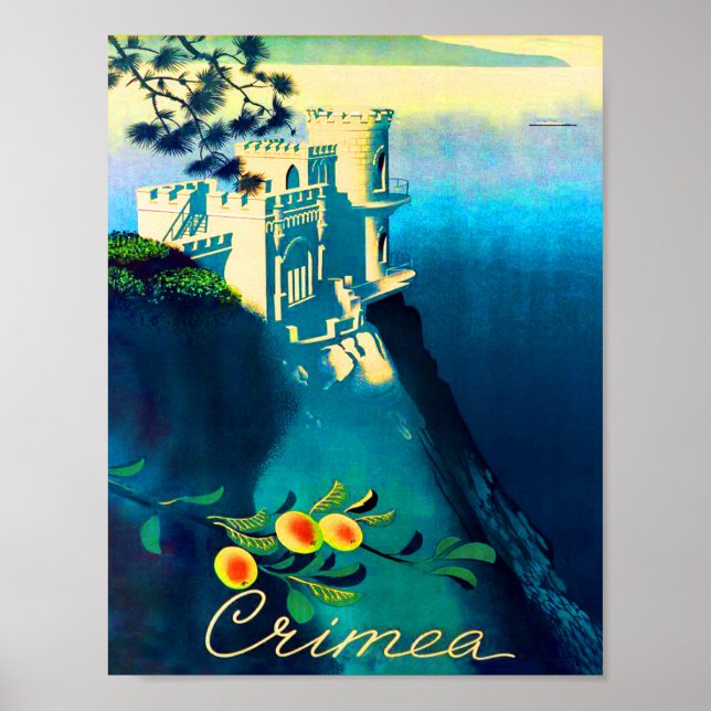 Crimea Travel Poster (Framsidan)