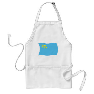 Crimean Tatars Flagga Apron Förkläde