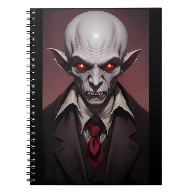 Crimewave Nosferatu Anteckningsbok (Framsidan)