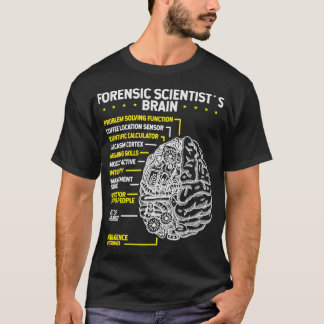 Crimonolog Crimonology Forensist Scientist T Shirt