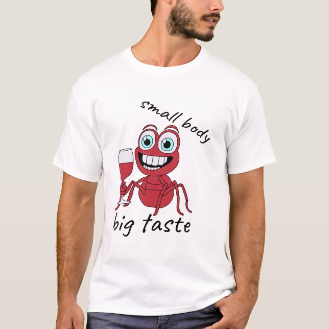 Crimson Ant Taste T Shirt (Framsida)