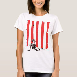 Crimson Bars T Shirt