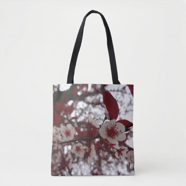 Crimson Beauty Tote Tygkasse (Framsida)