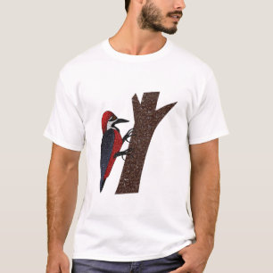 Crimson Bellied Woodpecker T Shirt