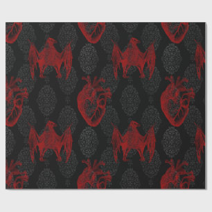 Crimson & Black Hearts och Fladdermus Presentpapper