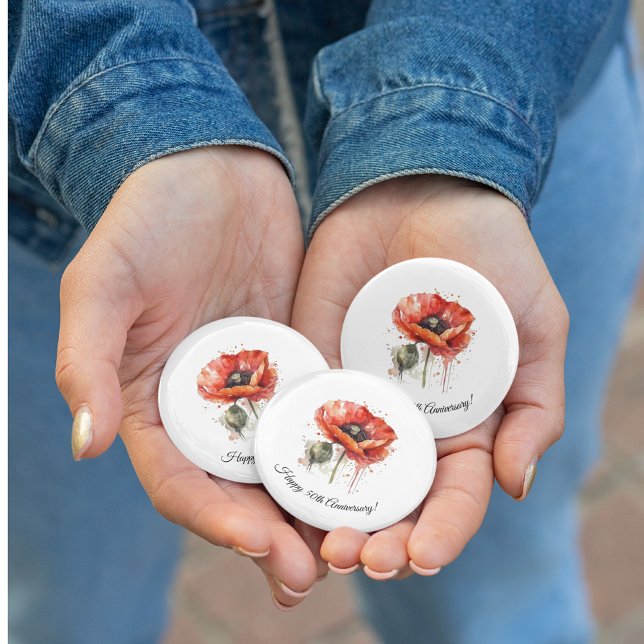 Crimson Bloom, custom Knapp (Skapare uppladdad)